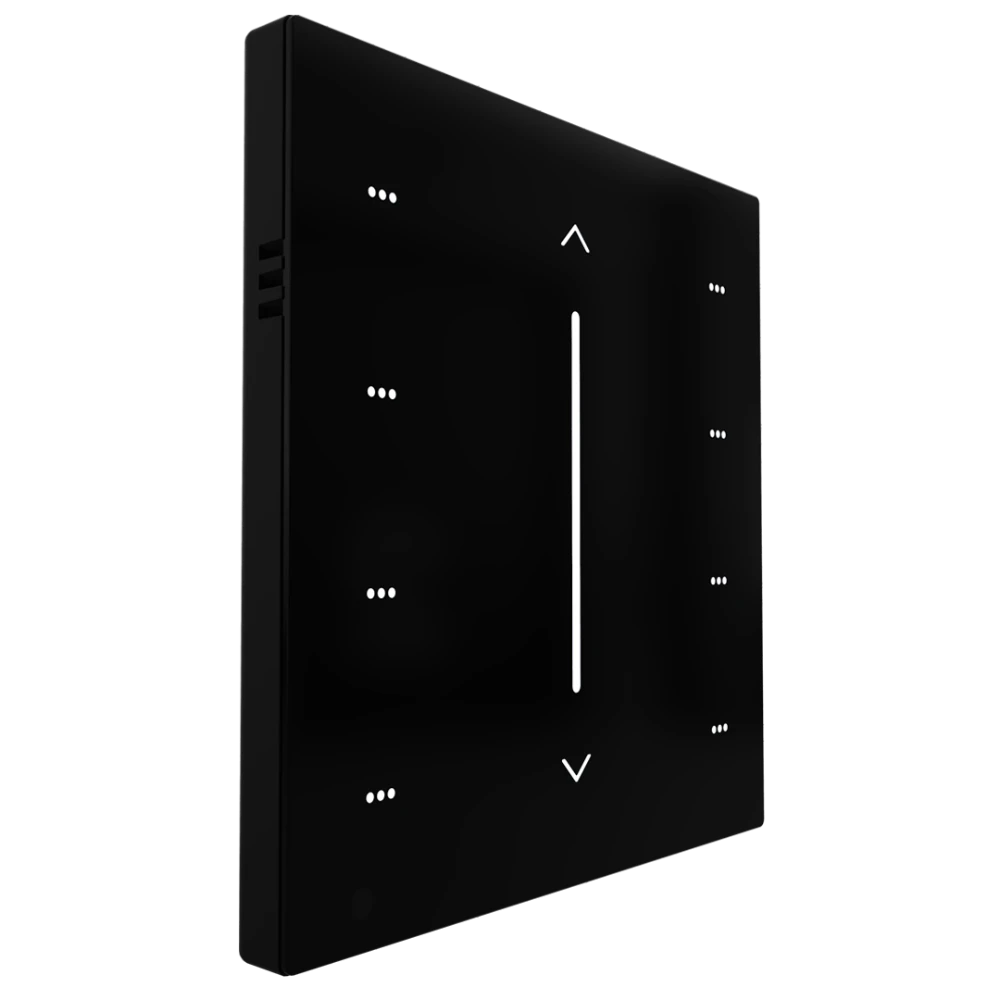 Interra iX2 – 2" KNX Touchpanel – Schwarz