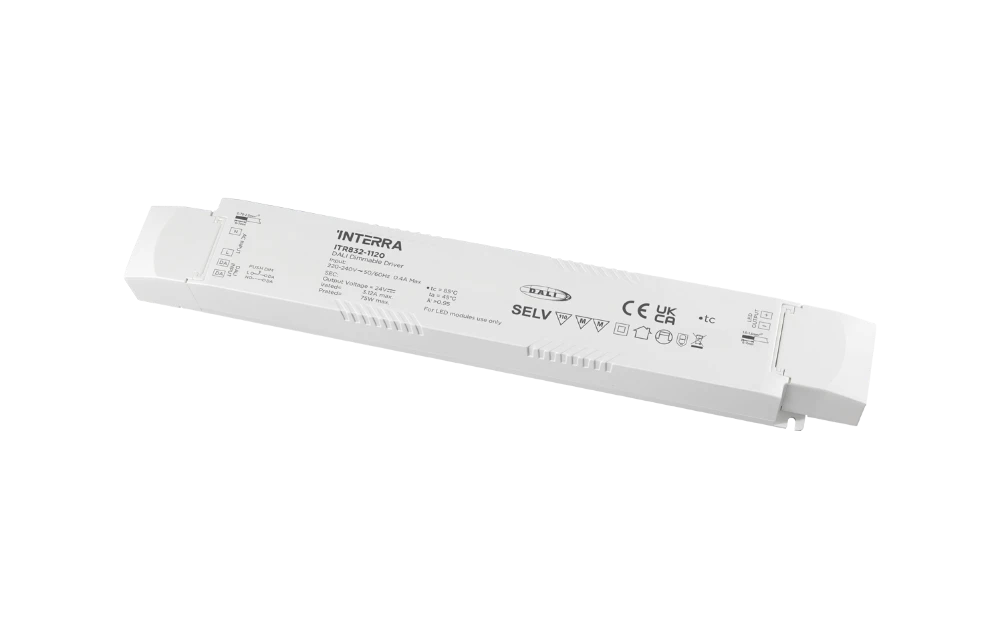 75W DALI-2 DT6 Konstantspannungs-LED-Treiber, dimmbar (24 V DC)