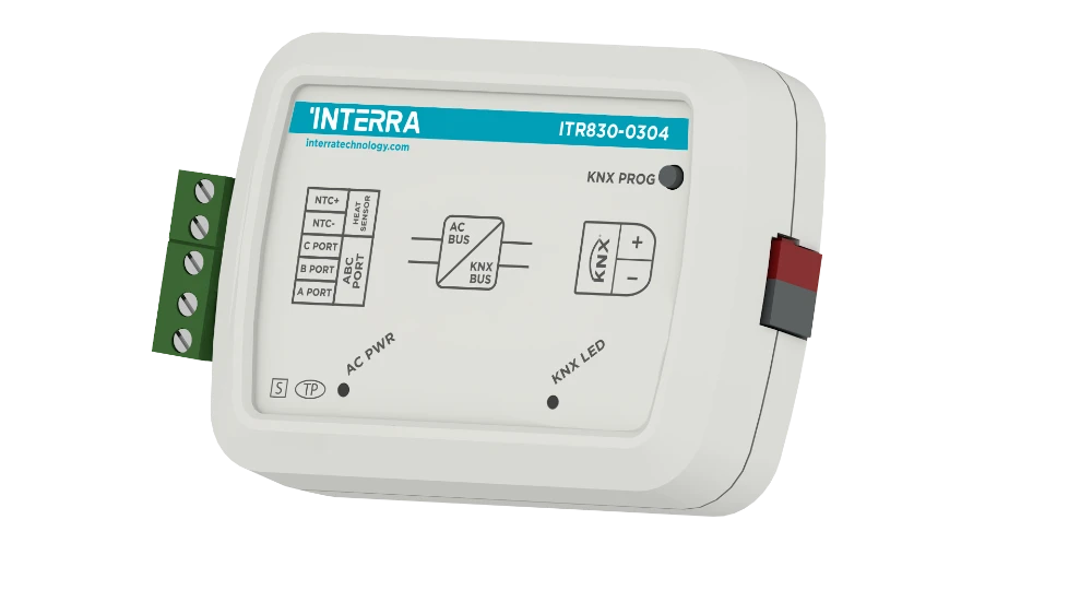 Interra KNX Klima-Gateway für York ABC Port, 1 Kanal