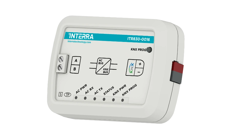 Interra KNX Bosch VRF AC Gateway  