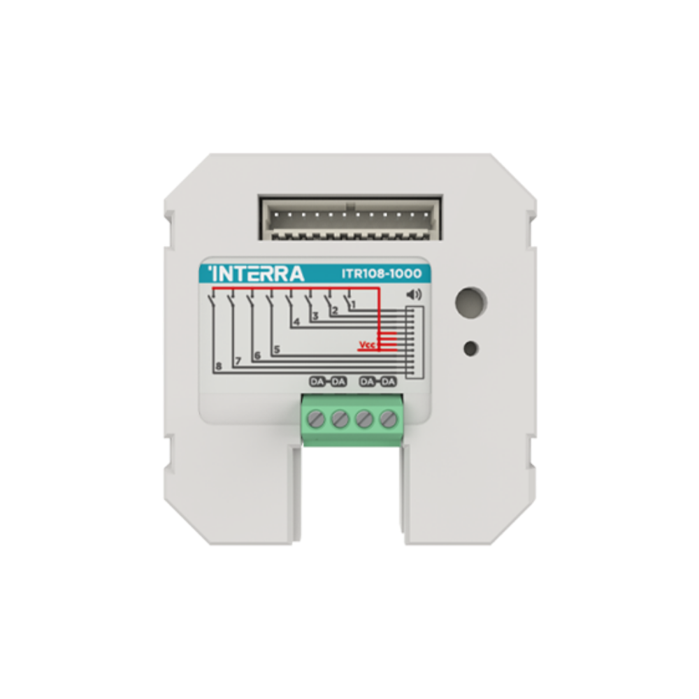 Interra 8-fach DALI Binäreingang / Tasterinterface