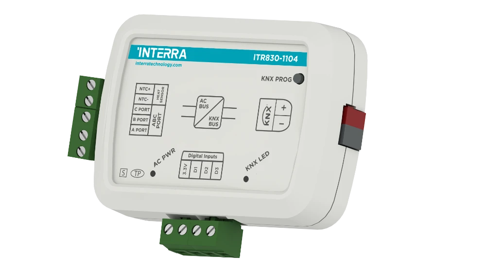 Interra Haier ABC Port AC, KNX Gateway, 1-4 Kanäle / 3 Eingänge