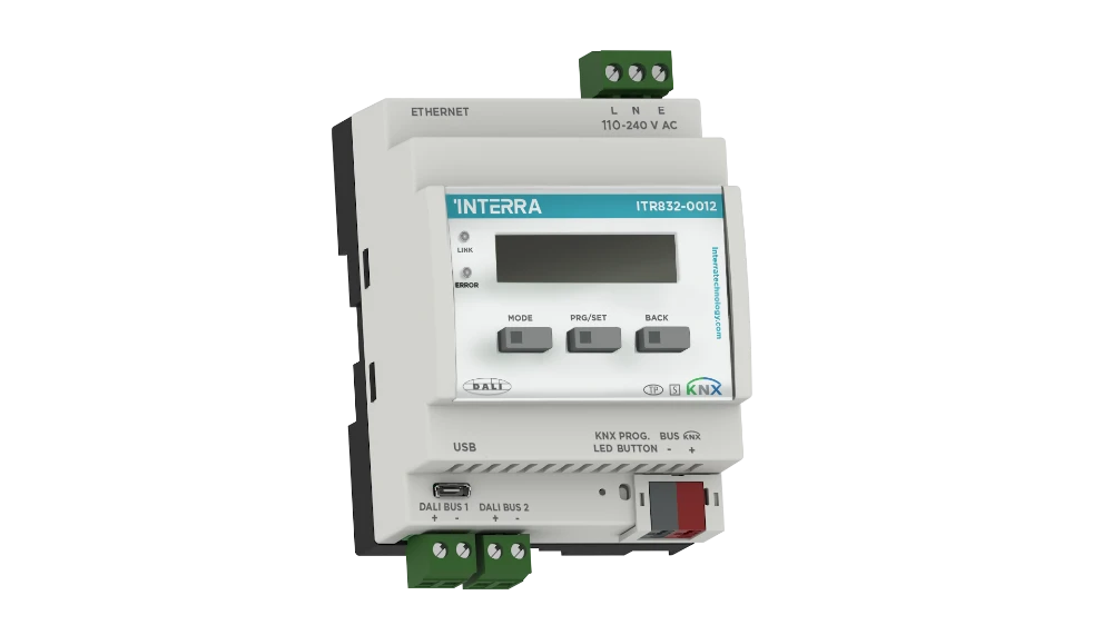 Interra KNX/DALI Gateway, 2 x 64 DALI