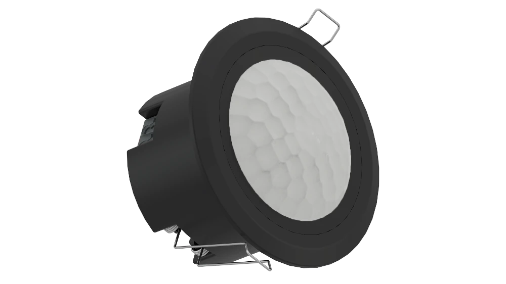 Interra DALI Präsenzmelder Mid Range Plus, Schwarz