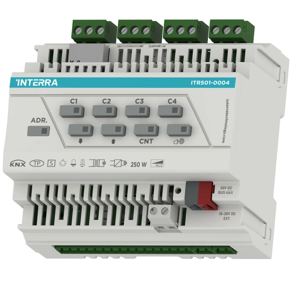 Interra KNX Universal-Dimmaktor, 4-fach