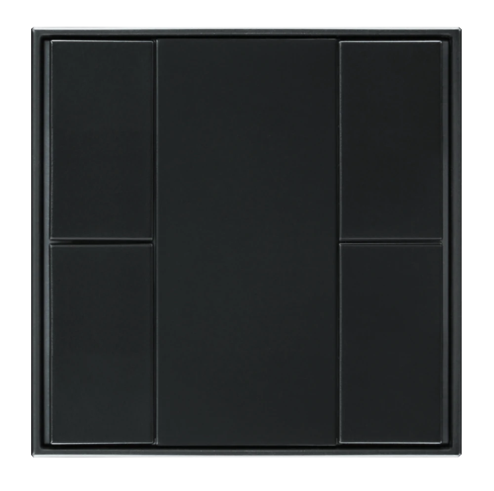 Modell B DALI-2 Schalter – 4 Tasten Schwarz Kunststoff