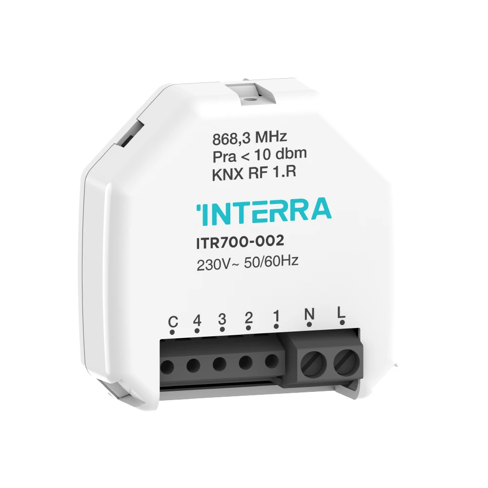 Interra KNX RF 4 Kanal Universalinterface  