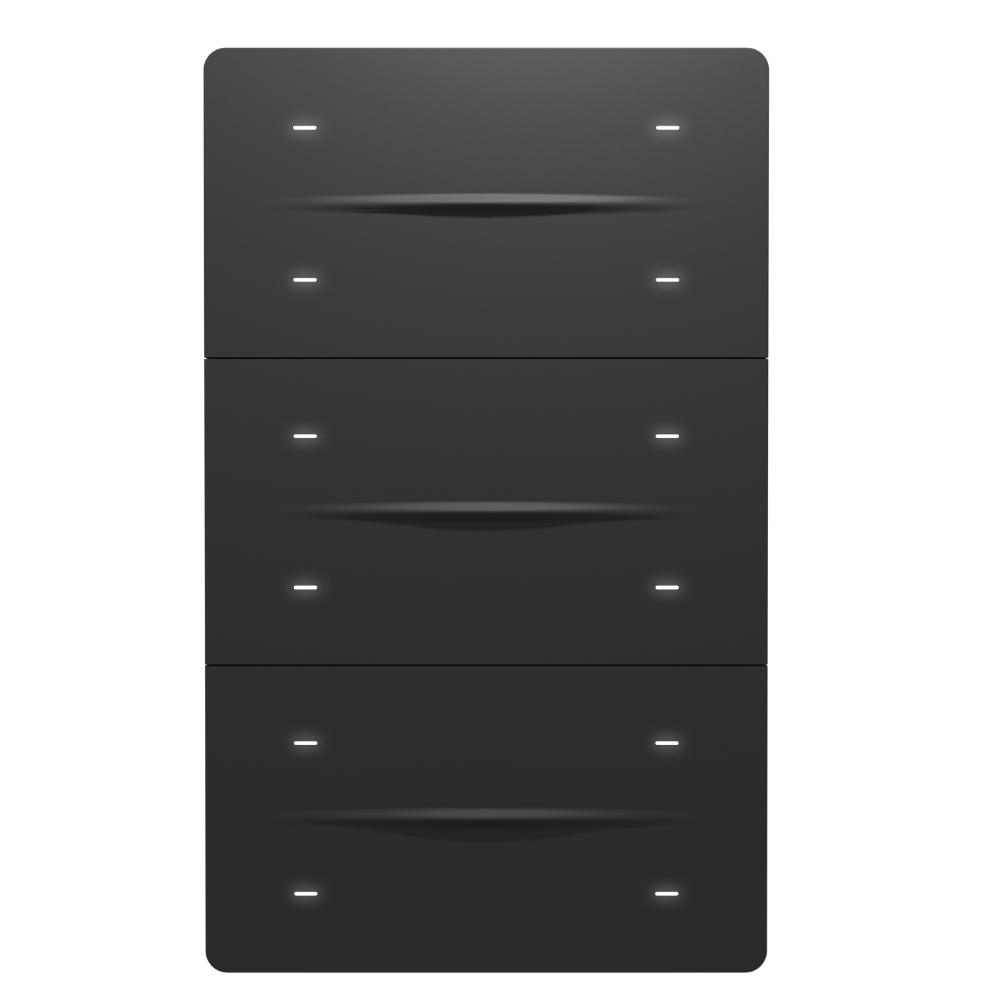 iX-M 12-Tasten KNX Tasterpanel – Anthrazit