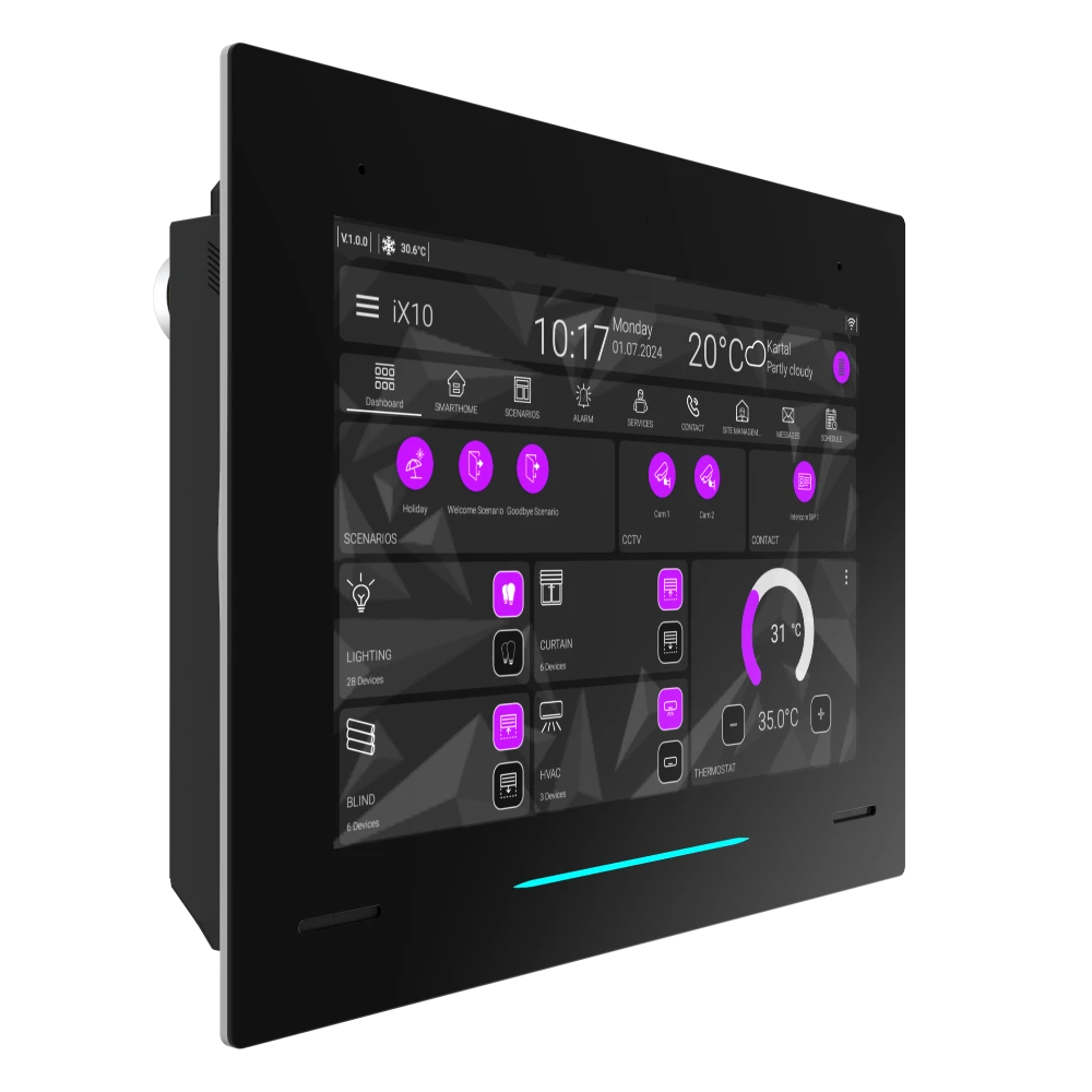 Interra iX10 – 10,1" KNX Touchpanel