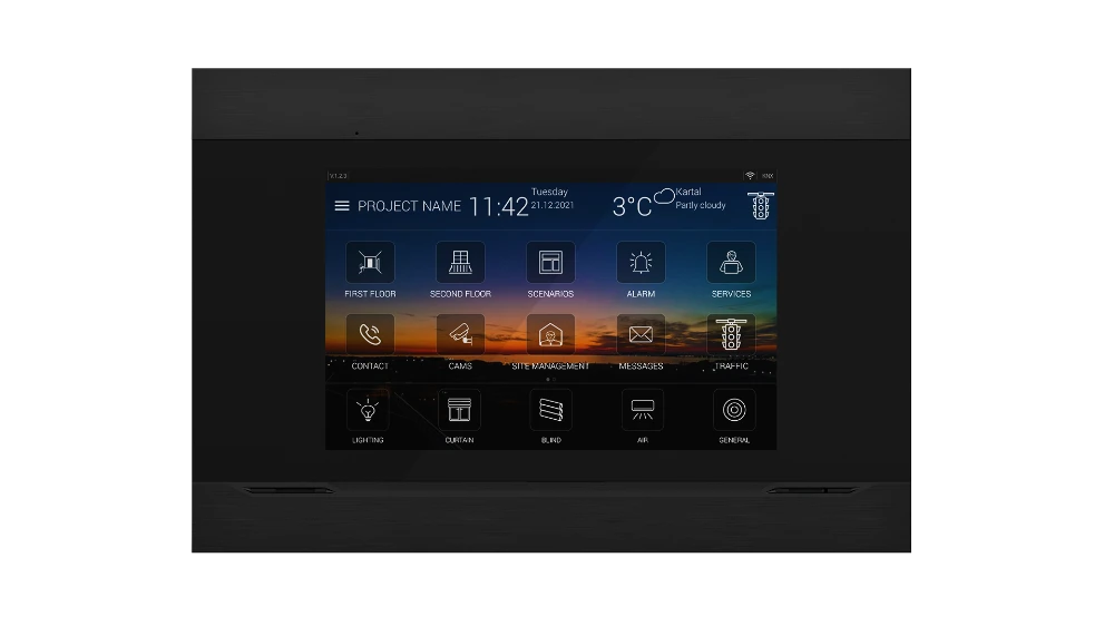 Interra 4 – 7" KNX Touchpanel