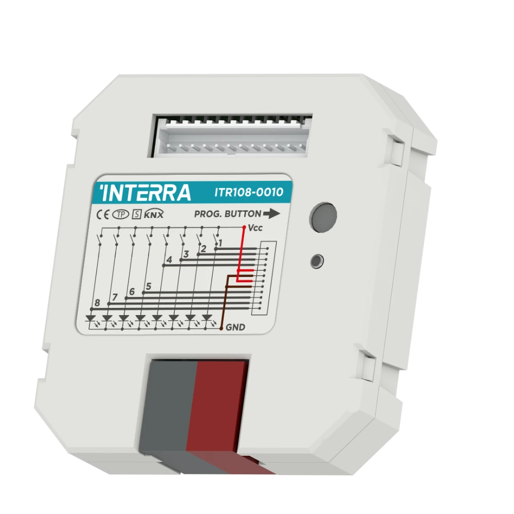 Interra KNX Binäreingangsmodul - 8 Kanäle