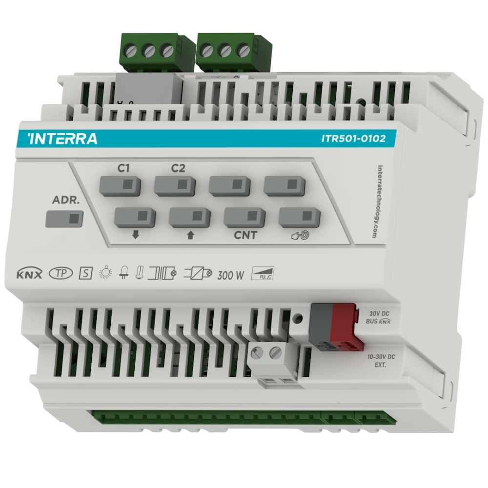 Interra KNX Universaldimmaktor - 2 Kanäle (mit Ethernet)  