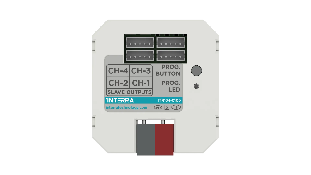 Interra KNX Tasterschnittstelle (Australien) - 4 Kanäle