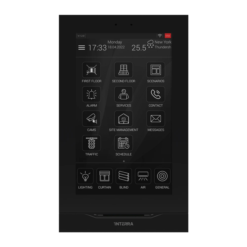Interra i7+ KNX Touchpanel