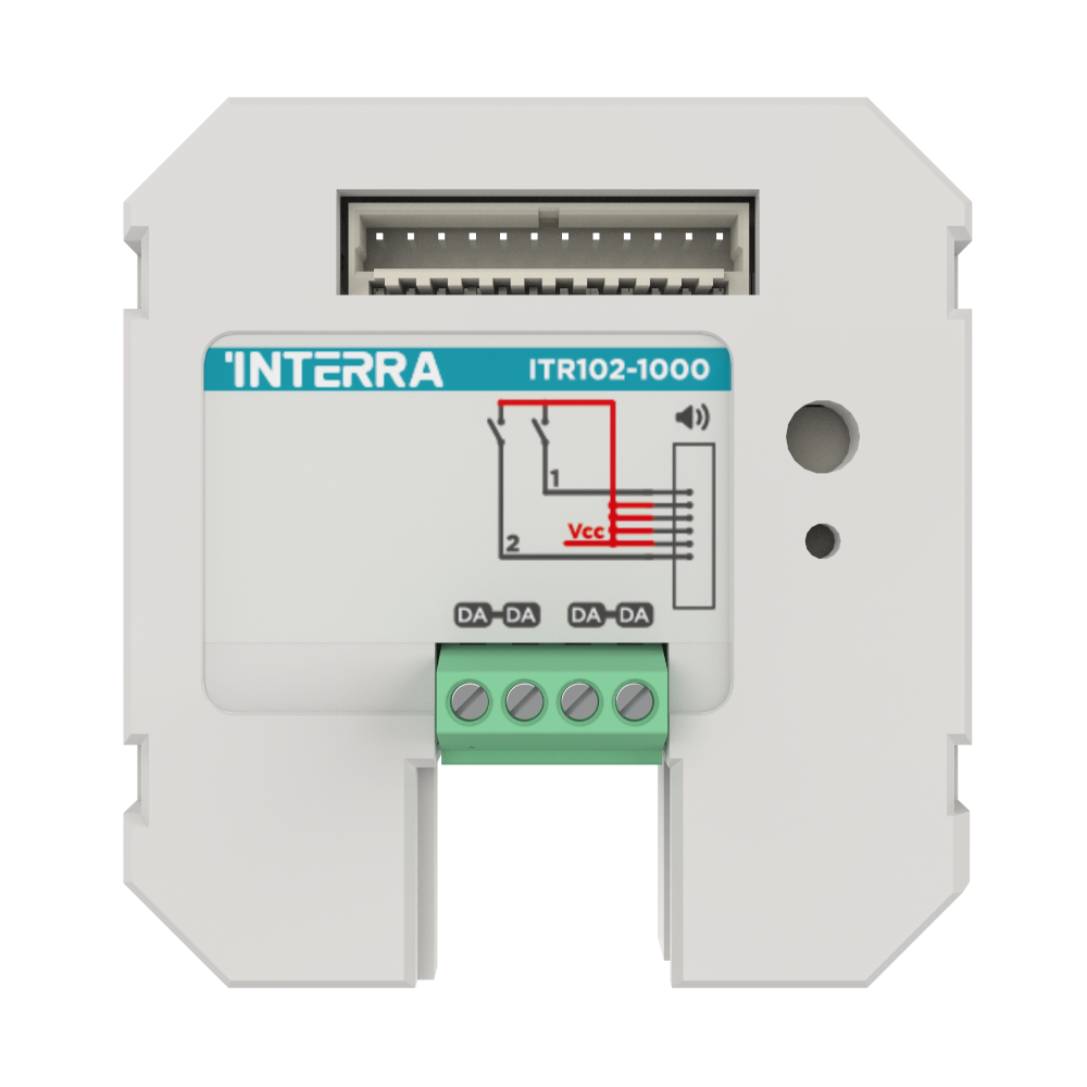 Interra 2-fach DALI Binäreingang / Tasterinterface