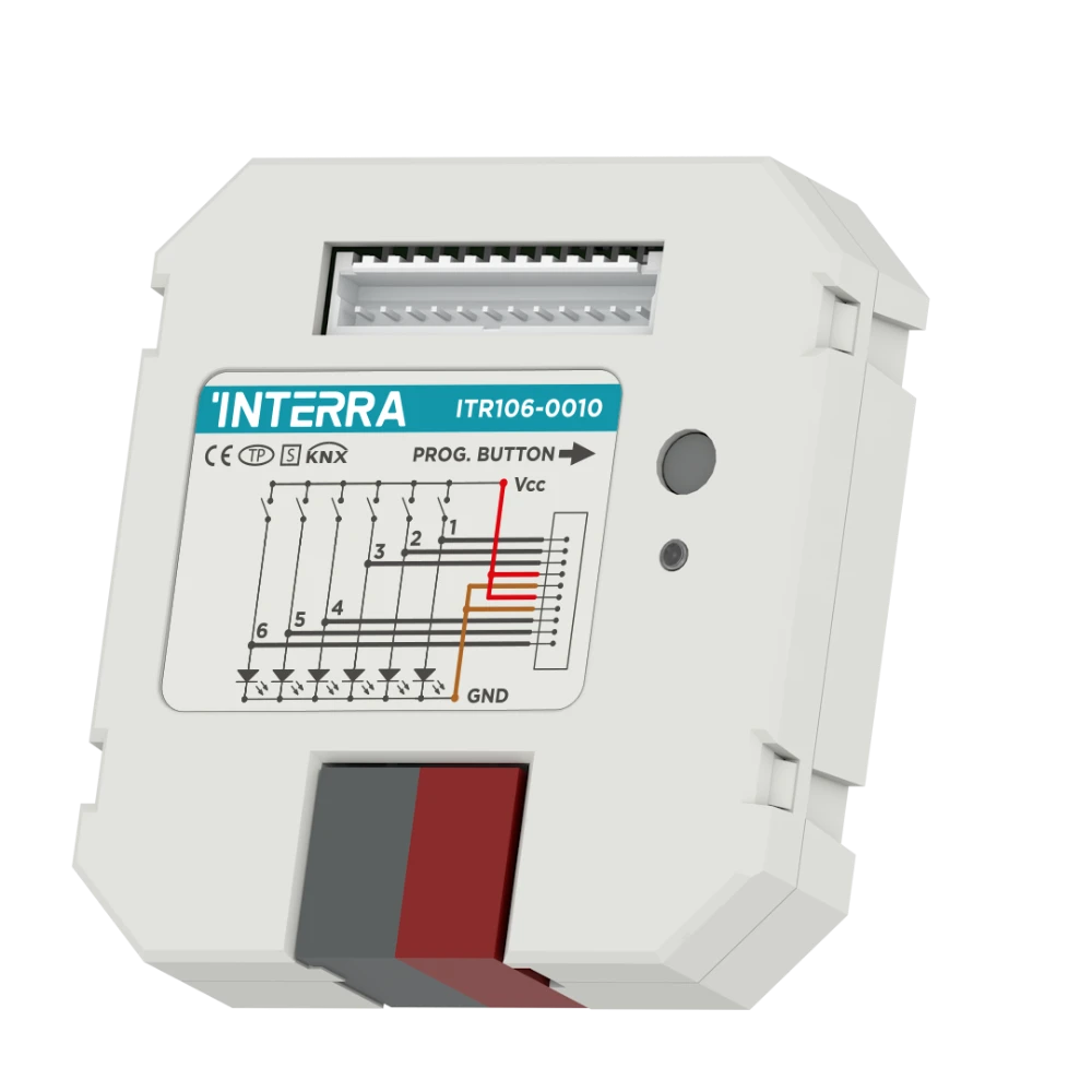 Interra KNX Binäreingangsmodul - 6 Kanäle