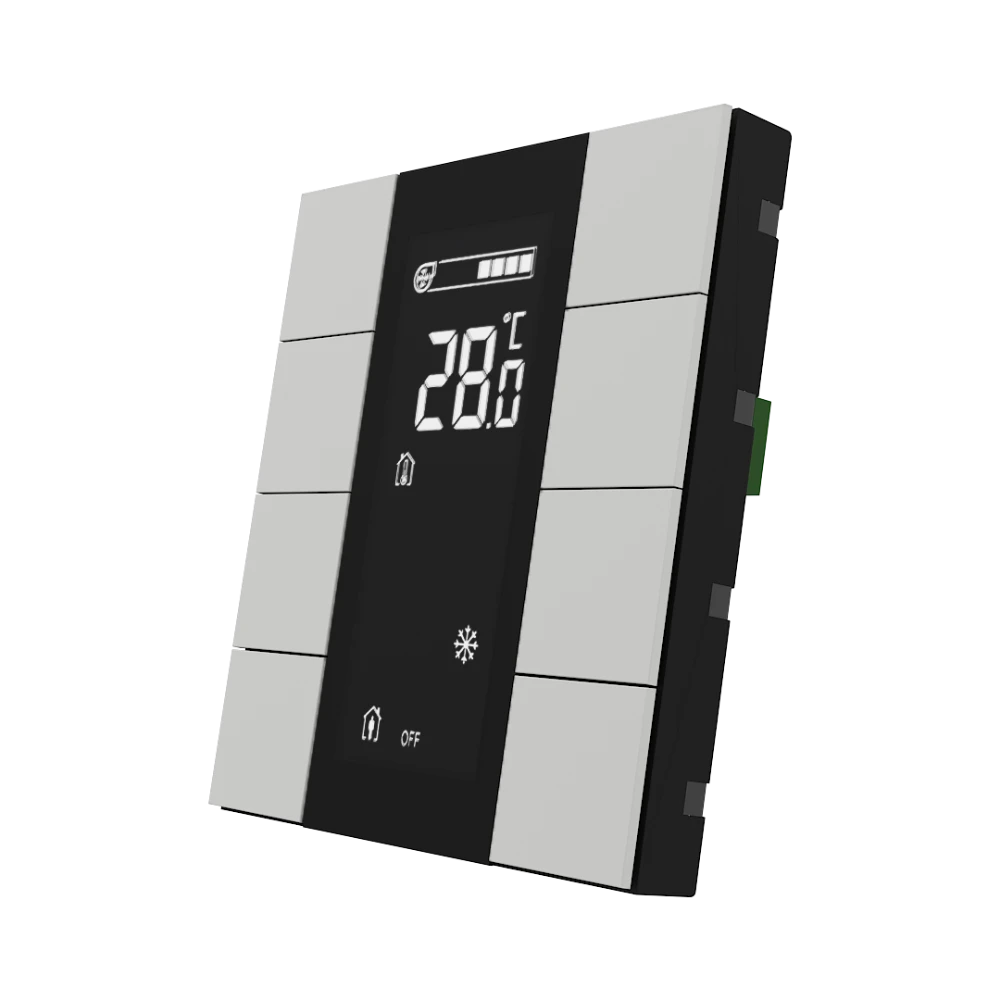 Interra iSwitch+ KNX Taster, 10-fach, Kunststoff weiß matt